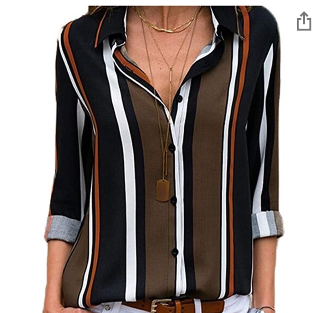 Silky Fall Color Shirt